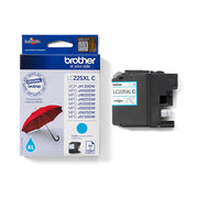 Brother LC225XLC bläckpatroner Original Hög (XL) avkastning Cyan