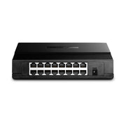 TP-Link TL-SF1016D Ohanterad Fast Ethernet (10/100) Svart