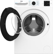 Beko b300 BM3WFU3841X tvättmaskin Frontmatad 8 kg 1400 RPM Vit