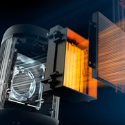Philips Kompakt keramisk värmefläkt