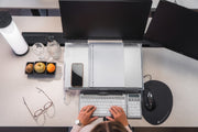 BakkerElkhuizen FlexDesk 640 ComfortRead dokumentplastfickor Skum av