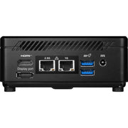 MSI Cubi 5 12M-407BEU 0.66L sized PC Svart i3-1215U