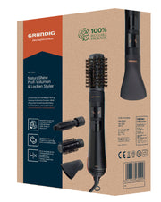 Grundig HS 7080 Varmluftsborste Varm Svart
