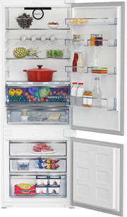 Beko BCNE400E40SN kombinerad kyl/frys Inbyggd 370 l Vit