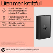 HP 65 W GaN USB-C-laddare för bärbar dator