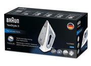 Braun TexStyle 3 SI3054GY Ångstrykjärn Keramisk stryksula 2400 W Grå