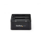 StarTech.com Dubbel USB 3.0-dockningsstation med UASP för 2,5/3,5" SSD/HDD-hårddiskar