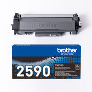 Brother TN-2590 Tonerkassett Original Svart