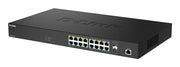 D-Link DMS-1250-18P/E nätverksswitchar hanterad L2 2.5G Ethernet (100/1000/2500)