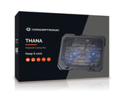 Conceptronic THANA01B kylningsdynor för bärbara datorer