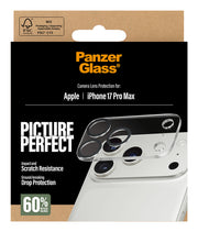 PanzerGlass PicturePerfect Camera Lens Protector iPhone 17 Pro Max Genomskinligt
