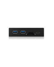 ICY BOX IB-HUB1417-i3 Svart