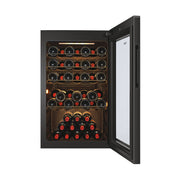Haier Wine Bank 50 Serie 3 HWS49GAE Vinkylare med kompressor Fristående Svart 49