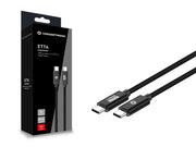 Conceptronic ETTA02B20 USB-kablar USB 3.2 Gen 2 (3.1 Gen 2) 2 m USB C 20 Gbit/s 100