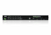 ATEN 16-portars PS/2-USB VGA KVM-switch med kedjekopplingsport och stöd