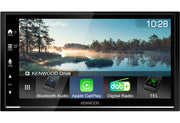 Kenwood DMX7722DABS radio/digitalmottagare för bil Svart