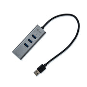 i-tec Metal U3METALG3HUB gränssnittshubbar USB 3.2 Gen 1 (3.1 Gen 1) Type-A 5000