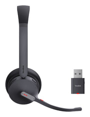 Yealink WH64 Hybrid Dual Teams Headset Trådlös Huvudband Kontor/callcenter Micro-USB