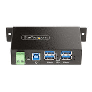 StarTech.com Hanterad USB-hubb med 4 portar och 4x USB-A