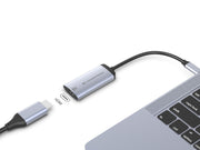 Conceptronic ABBY23G USB-grafikadapter 7680 x 4320 pixlar Silver
