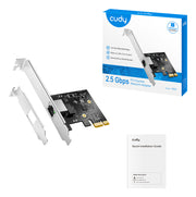 Cudy PE25 nätverkskort Intern Ethernet 2500 Mbit/s
