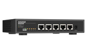 QNAP QSW-3205-5T nätverksswitchar Ohanterad 10G Ethernet (100/1000/10000) Skrivbord