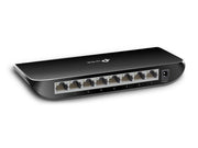 TP-Link TL-SG1008D Ohanterad Gigabit Ethernet (10/100/1000) Svart
