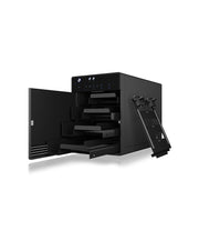 ICY BOX IB-3740-C31 HDD- / SSD kabinett Svart 2.5/3.5"