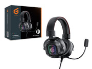Conceptronic ATHAN02B hörlur och headset Kabel Huvudband Spela USB Type-A Svart