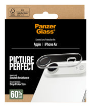 PanzerGlass PicturePerfect Camera Lens Protector iPhone Air Genomskinligt skärmskydd
