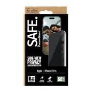 PanzerGlass SAFE. by 2-Way Privacy Screen Protector iPhone 17 Pro