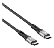 Manhattan 356381 USB-kablar USB4 Gen 3x2 2 m USB C 40 Gbit/s 240 W Svart