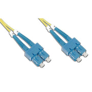 Techly 1m SC/SC 9/125 InfiniBand och fiberoptisk kabel Gul