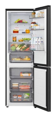 LG GBBSJ1CCEP kombinerad kyl/frys Fristående 333 l Svart