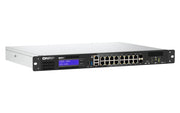 QNAP QGD-1600 hanterad Gigabit Ethernet (10/100/1000) 1U Svart