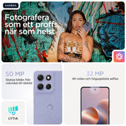 Motorola moto g86 5G - 256 GB - lila