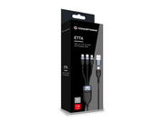Conceptronic ETTA06B15 USB-kablar USB 2.0 1,5 m USB C USB C/Micro-USB B/Lightning