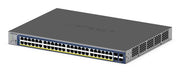 NETGEAR GS752TXP hanterad L2/L3/L4 10G Ethernet (100/1000/10000) Strömförsörjning