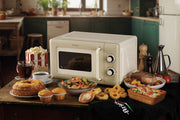 Ariete Vintage Line 3960/03 Beige Enbart mikrovågsugn Bänkdiskmaskin 20 l 800 W