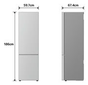 LG GBBSJ10EPY Fristående 333 l Silver