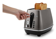 De’Longhi CTIN2103.TB brödrostar 2 skivor 900 W Svart