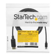 StarTech.com 3 m Mini DisplayPort till DisplayPort 1.2-kabeladapter M/M