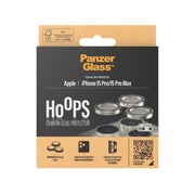 PanzerGlass Hoops Metal Camera Lens Protector Natural iPhone 15 Pro