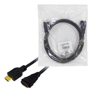 LogiLink CH0057 HDMI-kabel 3 m HDMI Typ A (standard) Svart