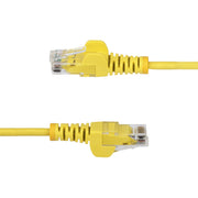 StarTech.com 15 m gul smal CAT6 Ethernet-kabel