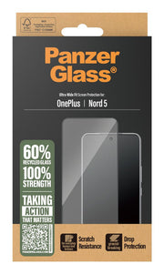 PanzerGlass PG60403 skärm- och baksidesskydd till mobiltelefon Genomskinligt