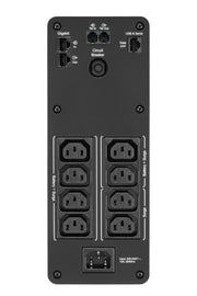 APC BR1600SI strömskydd (UPS) Linjeinteraktiv 1,6 kVA 960 W 8 AC-utgångar