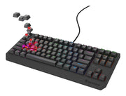 GENESIS Thor 230 TKL Lite tangentbord Spela USB QWERTY Engelsk Svart