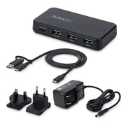 StarTech.com 4-portars USB-C- och USB-A-hubb