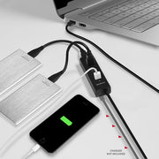 Axagon HUE-S2BL gränssnittshubbar USB 3.2 Gen 1 (3.1 Gen 1) Type-A 5000 Mbit/s Svart